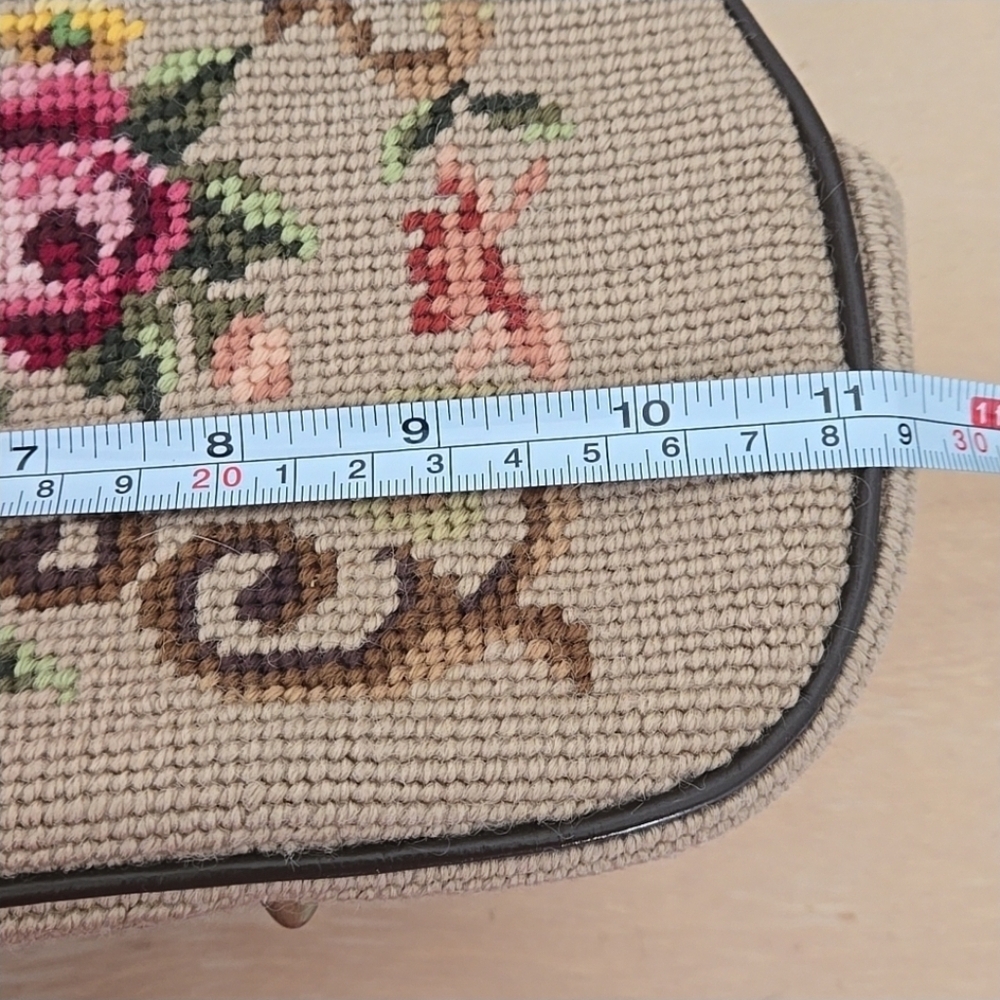 Vintage Petit Point Needlework Purse - Picture 8 of 10